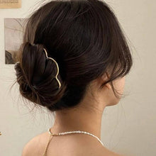 Load image into Gallery viewer, Wave Bun Holder/ 4 Prong Hair Fork Hair Stickn