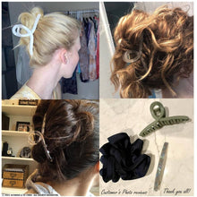 Load image into Gallery viewer, Matte Twisted Hair Clips