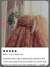 Load image into Gallery viewer, Extra Large Matte Hair Claw Clip