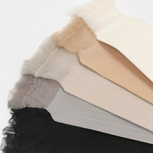 Load image into Gallery viewer, 2 Pairs Sheer Ruffle Trim Mesh Socks