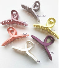Load image into Gallery viewer, Matte Twisted Hair Clips