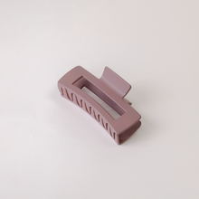 Load image into Gallery viewer, Minimalist  Matte Rectangle Hair Clips- Extra Large Size
