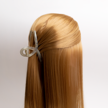 Load image into Gallery viewer, Milky Matte Twisted Hair Clip
