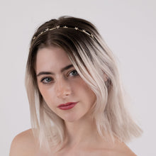 Load image into Gallery viewer, Double layered Star Crystal Headband
