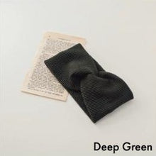 Load image into Gallery viewer, TWISTED TURBAN, Medium Weight Soft and Cozy Headband
